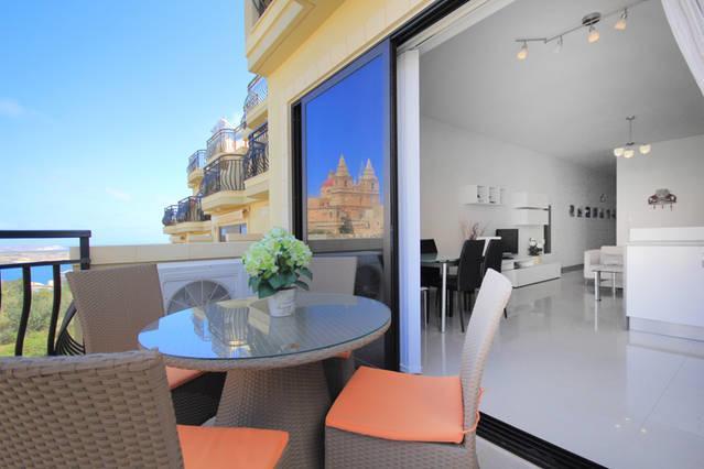 Mellieha Sea And Land View Apartment Kültér fotó